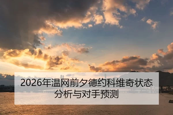 2026年温网前夕德约科维奇状态分析与对手预测
