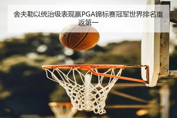 舍夫勒以统治级表现赢PGA锦标赛冠军世界排名重返第一